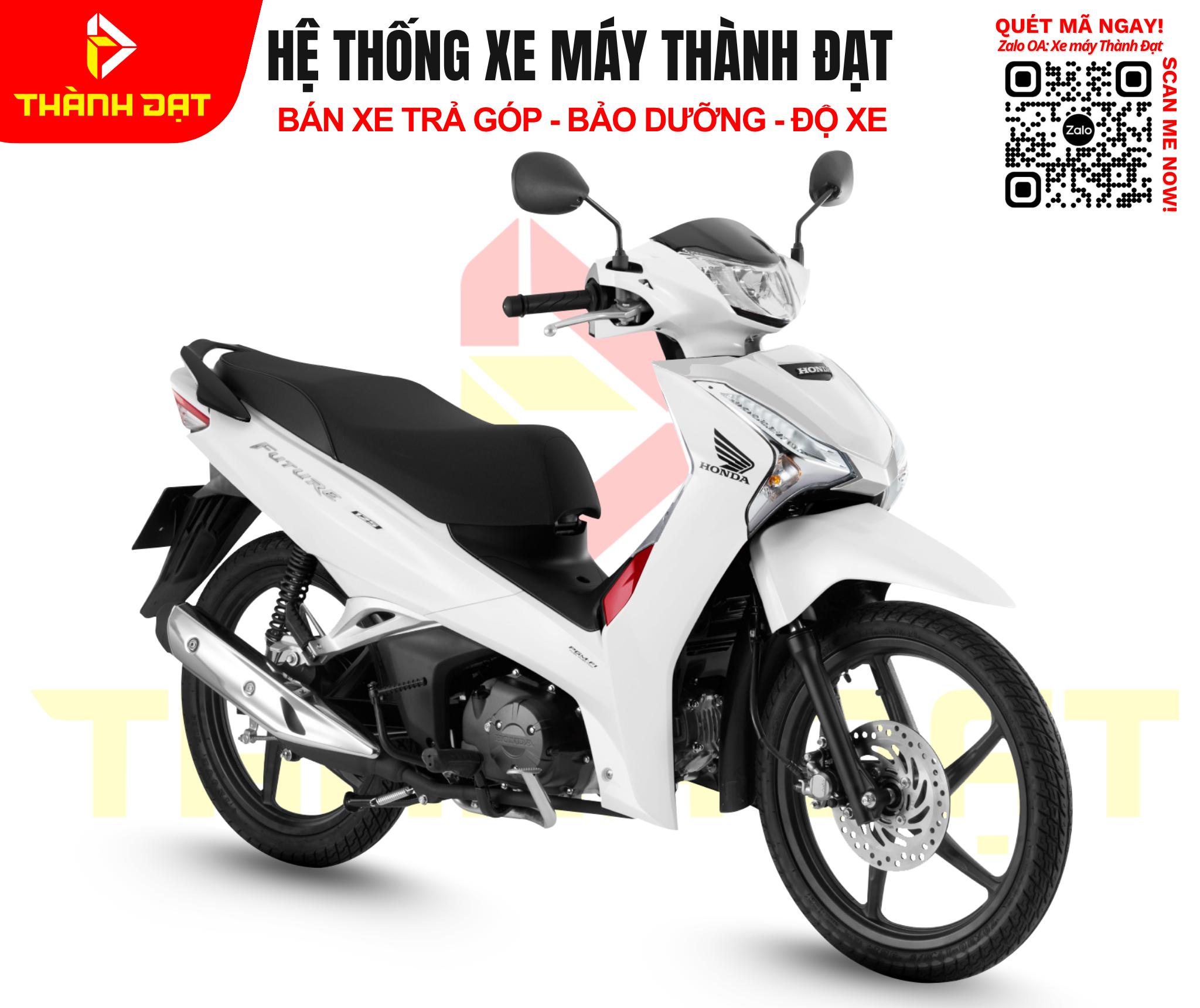 TVS Dazz 110 trắng hồng